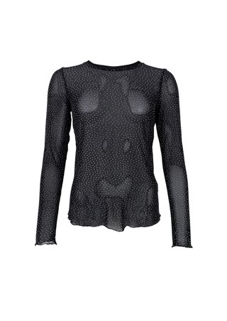 Black Colour - BCAlexis Tee - W/Stones - Black